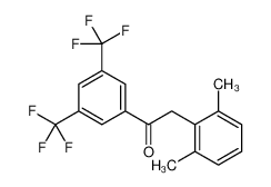 1-[3,5-bis(trifluoromethyl)phenyl]-2-(2,6-dimethylphenyl)ethanone 960591-82-6