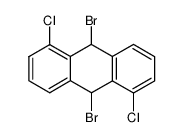9,10-dibromo-1,5-dichloro-9,10-dihydro-anthracene 855952-61-3