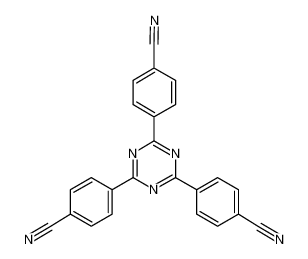 4-[4,6-bis(4-cyanophenyl)-1,3,5-triazin-2-yl]benzonitrile 6876-34-2