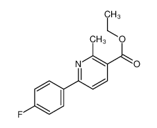 6-(4-氟苯基)-2-甲基烟酸乙酯