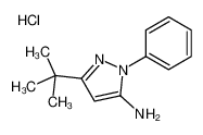 5-tert-butyl-2-phenylpyrazol-3-amine,hydrochloride 917950-33-5