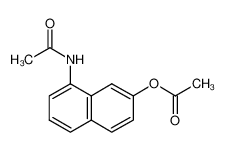(8-acetamidonaphthalen-2-yl) acetate 29921-56-0