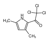 2,2,2-trichloro-1-(3,5-dimethyl-pyrrol-2-yl)-ethanone