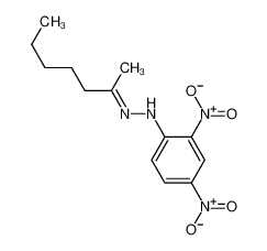 N-[(E)-heptan-2-ylideneamino]-2,4-dinitroaniline 2074-03-5
