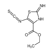 ethyl 2-amino-5-isothiocyanato-1,3-thiazole-4-carboxylate 61830-22-6