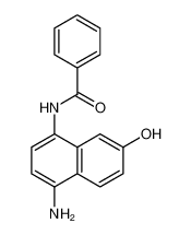 N-(4-amino-7-hydroxynaphthalen-1-yl)benzamide 71216-05-2