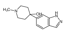 4-(1H-6-吲唑)-1-甲基哌啶-4-醇