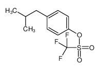 145624-58-4 [4-(2-methylpropyl)phenyl] trifluoromethanesulfonate