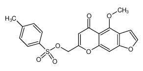 855631-87-7 structure, C20H16O7S