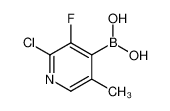 (2-chloro-3-fluoro-5-methylpyridin-4-yl)boronic acid 1072952-39-6