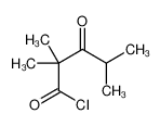 2,2,4-trimethyl-3-oxopentanoyl chloride 10472-34-1