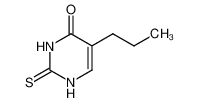 5-propyl-2-sulfanylidene-1H-pyrimidin-4-one 2954-52-1