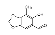 6-Hydroxy-7-methyl-1,3-benzodioxole-5-carbaldehyde