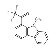 9-methyl-1-trifluoroacetylcarbazole 77436-30-7