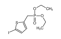 2-(diethoxyphosphorylmethyl)-5-iodothiophene