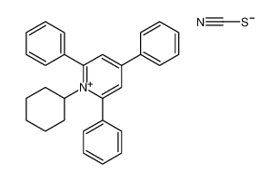 1-cyclohexyl-2,4,6-triphenylpyridin-1-ium,thiocyanate 88064-53-3