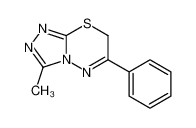 3-methyl-6-phenyl-7H-[1,2,4]triazolo[3,4-b][1,3,4]thiadiazine 54025-94-4