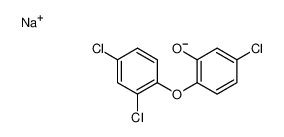 sodium,5-chloro-2-(2,4-dichlorophenoxy)phenolate 42409-10-9
