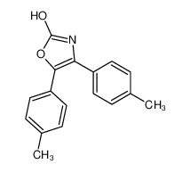 4,5-bis(4-methylphenyl)-3H-1,3-oxazol-2-one 62762-75-8