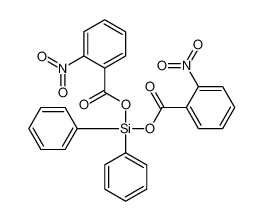 [(2-nitrobenzoyl)oxy-diphenylsilyl] 2-nitrobenzoate 129459-87-6