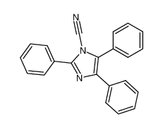2,4,5-triphenyl-1H-imidazole-1-carbonitrile 98296-36-7