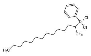 dichloro(phenyl)(tetradecan-2-yl)-l<sup>4</sup>-tellane 83486-01-5
