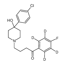 4-[4-(4-chlorophenyl)-4-hydroxypiperidin-1-yl]-1-(2,3,5,6-tetradeuterio-4-fluorophenyl)butan-1-one 136765-35-0
