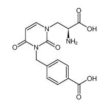 (aS)-alpha-氨基-3-[(4-羧基苯基)甲基]-3,4-二氢-2,4-二氧代-1(2H)-嘧啶丙酸