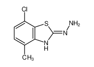 7-氯-4-甲基-2(3H)-苯并噻唑酮腙