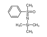 trimethyl-[(methyl-oxo-phenyl-λ<sup>6</sup>-sulfanylidene)amino]silane 89902-44-3