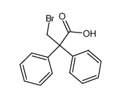 3-bromo-2,2-diphenyl-propionic acid 25209-37-4