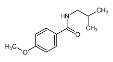 4-methoxy-N-(2-methylpropyl)benzamide 7464-51-9
