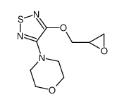 外消旋4-[4-(环氧乙烷基甲氧基)-1,2,5-噻二唑-3-基]吗啉