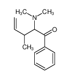 2-(dimethylamino)-3-methyl-1-phenylpent-4-en-1-one 79417-99-5