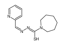 N-[(E)-pyridin-2-ylmethylideneamino]azepane-1-carbothioamide 16553-00-7