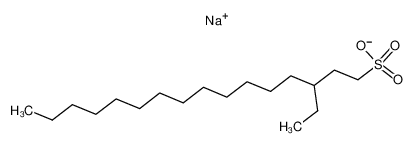 Na-3-Ethyl-hexadecansulfonat 82099-54-5