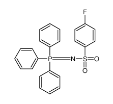 4-fluoro-N-(triphenyl-λ<sup>5</sup>-phosphanylidene)benzenesulfonamide 105899-98-7