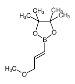 2-[(E)-3-methoxyprop-1-enyl]-4,4,5,5-tetramethyl-1,3,2-dioxaborolane 165059-42-7