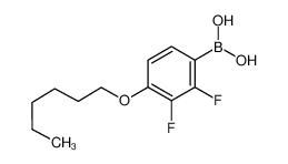 2,3-二氟-4-(n-己氧基)苯硼酸