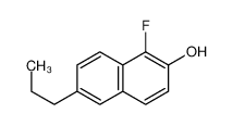 1-fluoro-6-propylnaphthalen-2-ol 247924-39-6