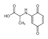 N-(3,6-dioxo-cyclohexa-1,4-dienyl)-alanine 68558-55-4