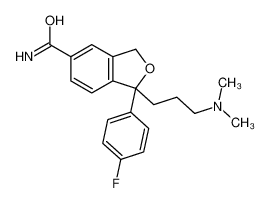 64372-56-1 1-[3-(二甲基氨基)丙基]-1-(4-氟苯基)-1,3-二氢-5-异苯并呋喃甲酰胺