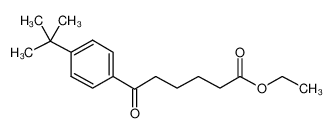 乙基6-[4-(2-甲基-2-丙基)苯基]-6-氧代己酸酯