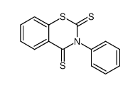 3-phenyl-benzo[e][1,3]thiazine-2,4-dithione 10128-95-7