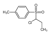 1-(1-chloropropylsulfonyl)-4-methylbenzene 105199-35-7