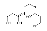 3-sulfanyl-N-[2-(3-sulfanylpropanoylamino)ethyl]propanamide 818-41-7