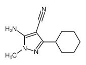 5-氨基-3-环己基-1-甲基-1H-吡唑-4-甲腈