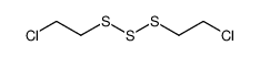 1-chloro-2-(2-chloroethyltrisulfanyl)ethane 19149-77-0