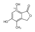 5,7-Dihydroxy-4-methyl<7-14C>phthalid