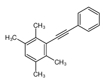 1,2,4,5-tetramethyl-3-(2-phenylethynyl)benzene 148101-03-5